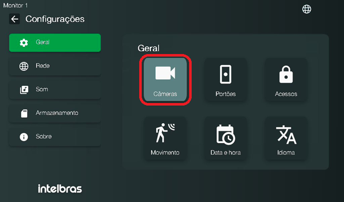 Configuração de câmeras 2